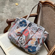 Load image into Gallery viewer, Jamin Puech/Gray sequin embroidery handbag