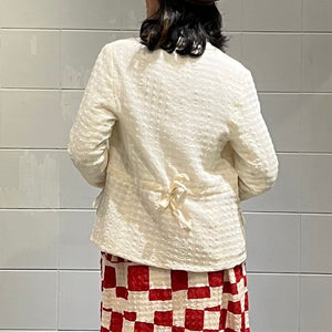 H+ by Hannoh Wessel/Light Wool Jacket in Natural (Size:38)