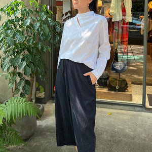 H+ by Hannoh Wessel/White cotton top(36)
