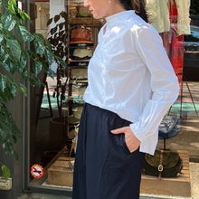 Load image into Gallery viewer, H+ by Hannoh Wessel/White cotton top(36)