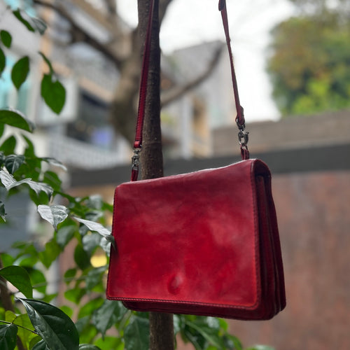 Numero 10/Red shoulder bag