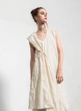 Load image into Gallery viewer, 義大利設計師品牌/PATCH DRESS COULISSE義大利提花棉布洋裝(42)