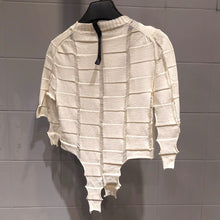 Load image into Gallery viewer, 義大利設計師品牌/Knitting Crop top-Natural(40/42)