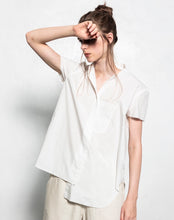 Load image into Gallery viewer, 義大利設計師品牌/White Shirt(40)