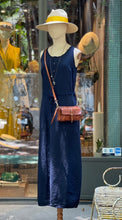 Load image into Gallery viewer, H+ by Hannoh Wessel/Navy sleeveless dress(38)