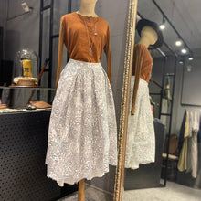 Load image into Gallery viewer, H+ by Hannoh Wessel/Dots print skirt(Size:36)