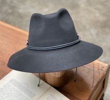 Load image into Gallery viewer, Doria/Grey Blue Felt Hat