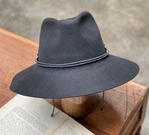Doria/Grey Blue Felt Hat