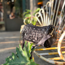 Load image into Gallery viewer, Campomaggi/Black Woven Shoulder Bag
