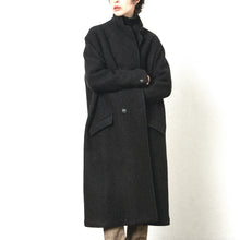 Load image into Gallery viewer, 義大利Massimo Alba/Black Long Coat