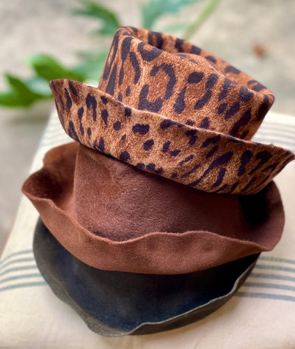 Reinhard Plank/Leopard Wool Hat