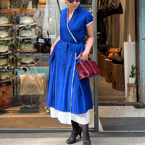 H+ by Hannoh Wessel/Blue dress(36)