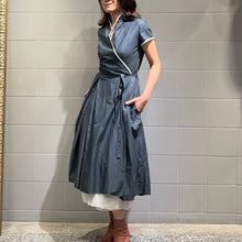 Load image into Gallery viewer, H+ by Hannoh Wessel/Grey green dress(36)