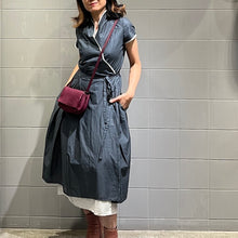 Load image into Gallery viewer, H+ by Hannoh Wessel/Grey green dress(36)