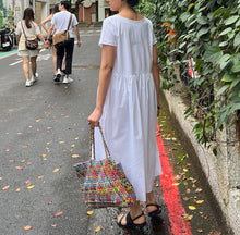 Load image into Gallery viewer, H+ by Hannoh Wessel/White dress(Size:36/38)