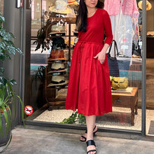 Load image into Gallery viewer, H+ by Hannoh Wessel/Red dress(Size:38)