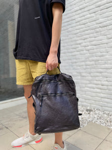 Campomaggi/Leather Backpack in Tan