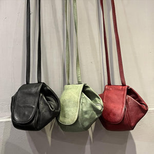 義大利品牌/Small shoulder bag(Black/Red/Green)