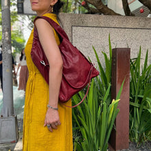 Load image into Gallery viewer, 義大利品牌/Red Leather Handbag
