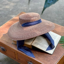 Load image into Gallery viewer, 日本設計師草帽/Wide brim straw hat (Natural/Beige)