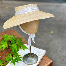 Load image into Gallery viewer, 日本設計師草帽/Wide brim straw hat (Natural/Beige)