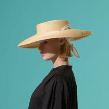 Load image into Gallery viewer, 日本設計師草帽/Wide brim straw hat (Natural/Beige)
