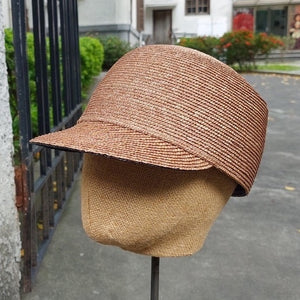 日本設計師草帽/Straw cap (Beige/Panama)