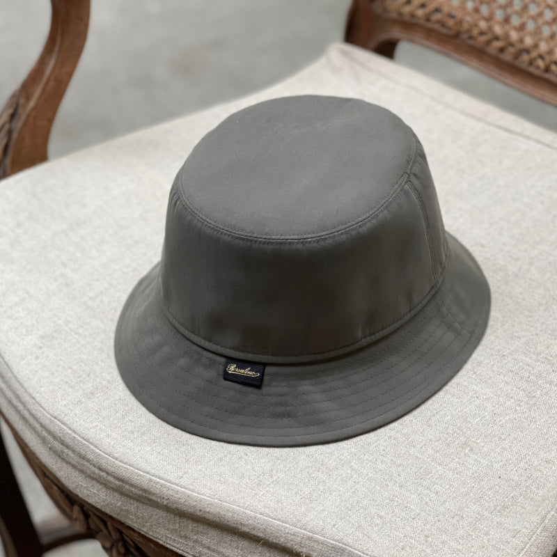 Borsalino/Military Green Bucket Hat - OBEIOBEI