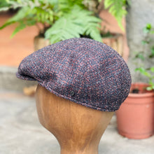 Load image into Gallery viewer, Doria/Black Check Flat Cap - OBEIOBEI