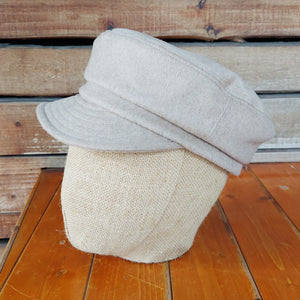 日本設計師帽款/Soft Wool Sailor Cap (Black/Navy/Beige) - OBEIOBEI