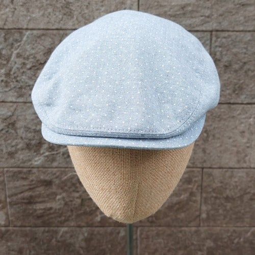 Doria/Light Gray Flat Cap - OBEIOBEI