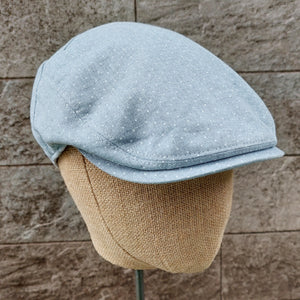 Doria/Light Gray Flat Cap - OBEIOBEI