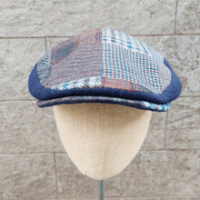 Load image into Gallery viewer, Doria/Wool Patchwork Cap - OBEIOBEI