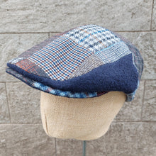 Load image into Gallery viewer, Doria/Wool Patchwork Cap - OBEIOBEI
