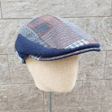 Load image into Gallery viewer, Doria/Wool Patchwork Cap - OBEIOBEI