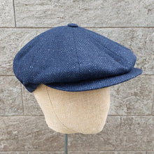 Load image into Gallery viewer, Doria/Navy Newsboy Cap - OBEIOBEI