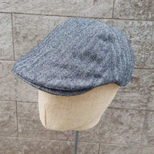 義大利Gi N Gi/Striped Cap(Black/Blue) - OBEIOBEI