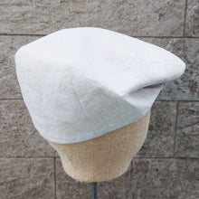 Load image into Gallery viewer, Borsalino/Linen Cap-Cream - OBEIOBEI