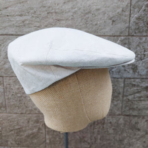 Borsalino/Linen Cap-Cream - OBEIOBEI
