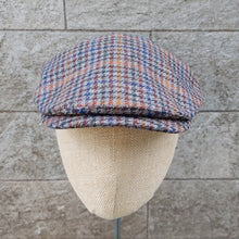 Load image into Gallery viewer, Borsalino/Brown Houndstooth Cap - OBEIOBEI