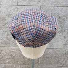 Load image into Gallery viewer, Borsalino/Brown Houndstooth Cap - OBEIOBEI