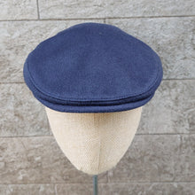Load image into Gallery viewer, Borsalino/Blue Cashmere Soft Cap - OBEIOBEI