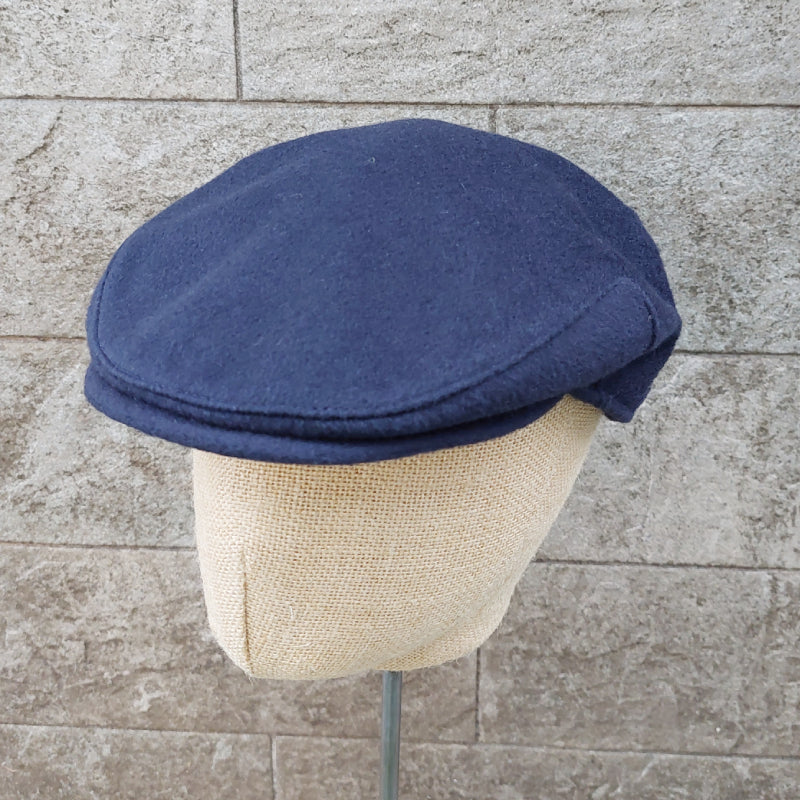 Borsalino/Blue Cashmere Soft Cap - OBEIOBEI