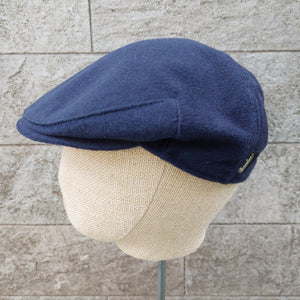 Borsalino/Blue Cashmere Soft Cap - OBEIOBEI