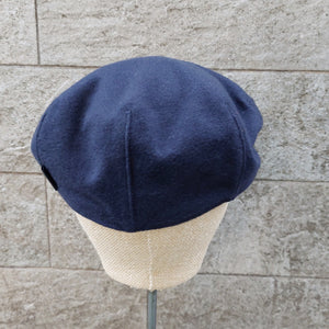 Borsalino/Blue Cashmere Soft Cap - OBEIOBEI