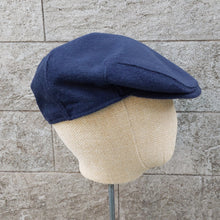 Load image into Gallery viewer, Borsalino/Blue Cashmere Soft Cap - OBEIOBEI