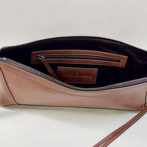 Isabel Benenato/Long Clutch in Brown - OBEIOBEI
