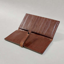 Load image into Gallery viewer, Isabel Benenato/Brown Long Wallet - OBEIOBEI