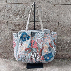 Jamin Puech/Gray sequin embroidery handbag - OBEIOBEI