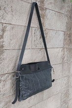 Load image into Gallery viewer, Delle Cose/Black Nylon Handbag - OBEIOBEI